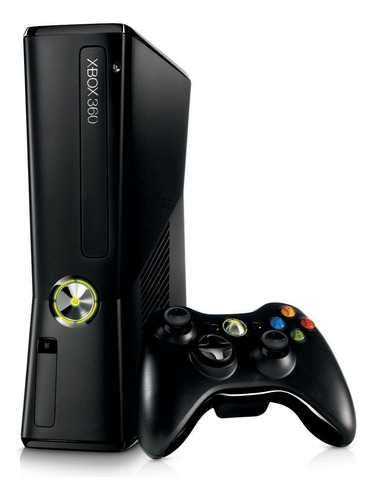 Xbox 360 Slim + Control + Disco Duro 