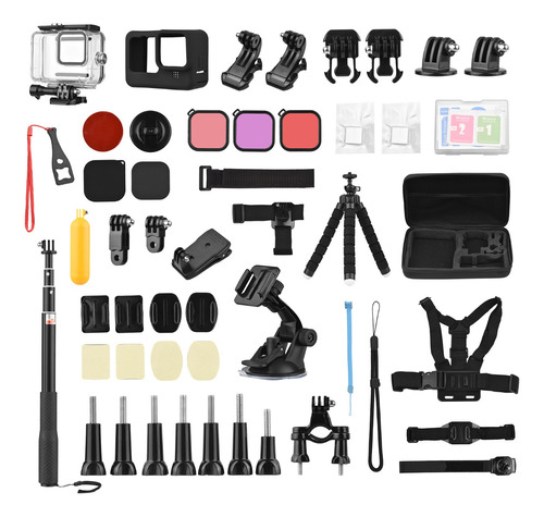 Kit De Accesorios Cámara Acción 50 En 1 Para Gopro Hero 10/9