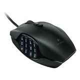 Logitech G600 Mmo Gaming Mouse,  Iluminacion Rgb, 20 Bot