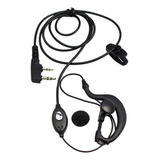 5 Uds 2 Pines Auriculares Ptt Para Baofeng Uv-5r Bf-888s