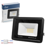 Kit 3 Refletor Super Led Holofote 50w Bivolt Ip67 Cor Da Luz Branco Quente 3500k