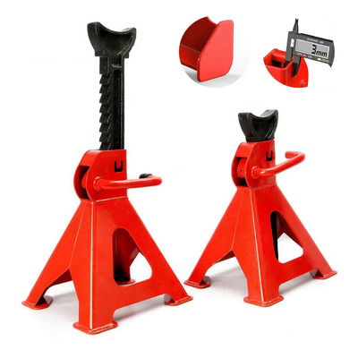 Torre Para Auto Torres Automotrices 4 Toneladas 2 Piezas,doble Seguro Altura 29-43 Cm | Meses sin interés