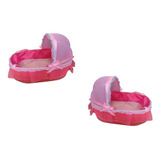 Cama Para Perro Tipo Moises, Elegante Comoda Colores 2 Pieza