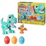 Dino Gloton Play Dooh Crew Dinosaurio Juguete Hasbro T Rex