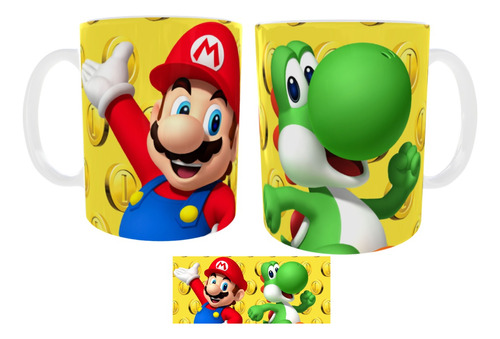 Taza Personalizada Mario Bros 