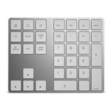 Teclado Numérico Inalámbrico De Aluminio 34 Teclas Bt