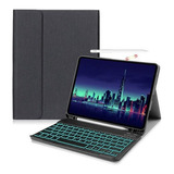 Capa De Teclado Iluminada Para iPad Pro 12 9 5ª, 4ª E 3ª Ger