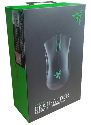 Mouse Gamer Razer Essential 6400dpi + Mousepad Gamer Rakoon