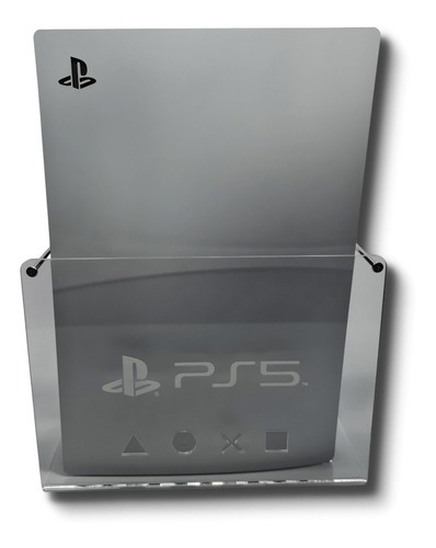 Suporte Acrílico Playstation Ps5 - Personalizado P/ Parede