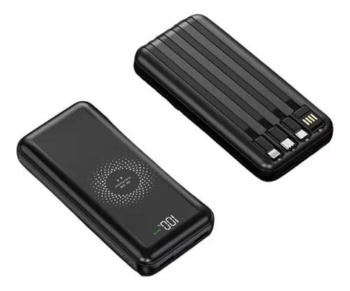 Carregador Portátil Power Bank Magnético Sem Fio Por Indução