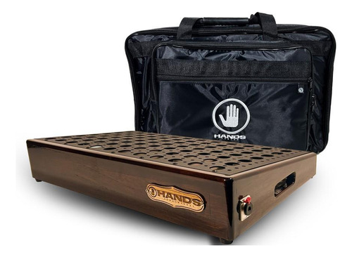 Pedalboard Supreme Hands Custom Imbuia 60x40 + Softbag Luxo