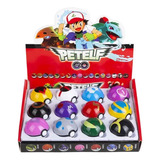 Set 12 Pokebolas + 12 Figuras Aleatorias Pokemon De 2 A 4 Cm