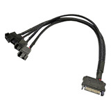 Cable Sata A 3 Pines - 4 Pines Ventilador 4 Vias Para Pc