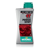 Aceite Motorex Power Synt 4t 10w50 1lt 10