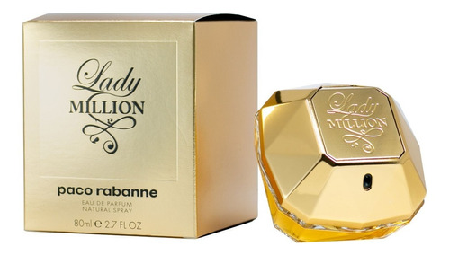 Lady Million Eau De Parfum 80 ml Para  Mujer