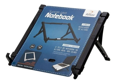 Suporte Ergonômico Para Notebook Regulável Nr 17 Preto