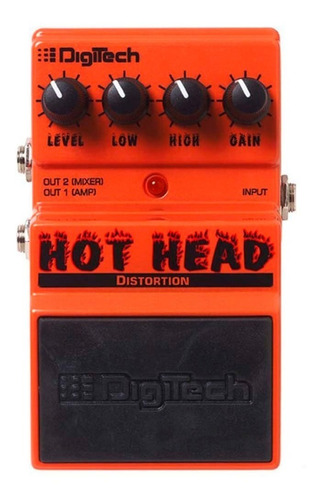 Digitech Hot Head Dhh Pedal P/guitarra Distorsion Serie