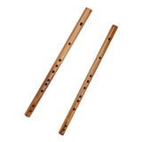2x Flauta De Madera India Única Instrumento Musical Regalo