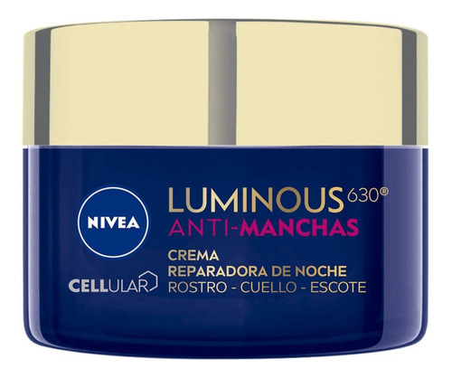 Nivea Crema Cellular Luminous 630 Anti Manchas Noche 50ml