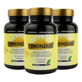 Bronzar, Betacaroteno Prolongador De Bronceado Pack X3