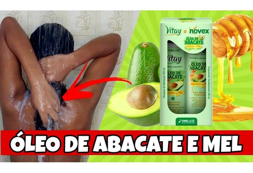 Shampoo E Condicionador Vitay Novex Óleo De Abacate