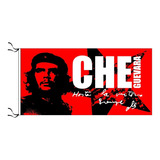 Bandera Del Che Guevara Roja 150 X 75 Cm