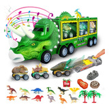 Camión Dinosaurio De Juguete Con Luces Y Sonidos Para Niños