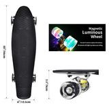 Patineta Skate Tipo Penny Mini Long Board Para Niño En Amari