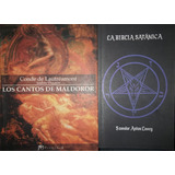 X2 Los Cantos De Maldoror + La Biblia Satanica Terramar Fdh