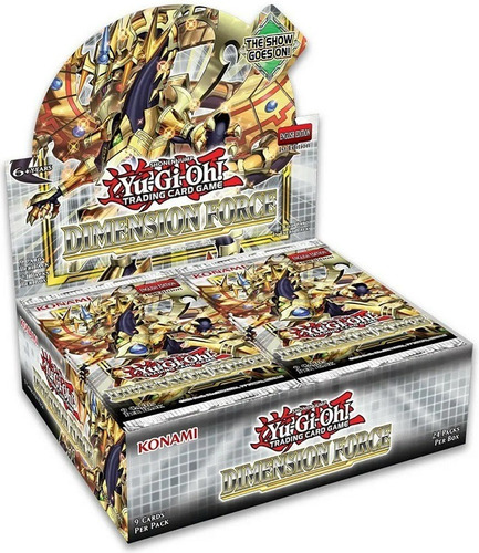 Yugioh Caja De Sobres Dimensional Force - Booster Box