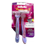 Gillette Perstobarba 3 Mujer Banda Lubricante X 2 Unidades 