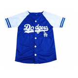 Jersey Casaca Beisbol Niño Dodgers Bordada