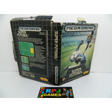 Super Futebol Original C/ Caixa Papelão Mega Drive - Loja Rj