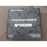 Placa Mãe Amd Am4 B450m Maxsun