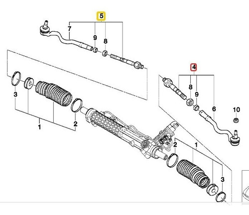  Terminales  Der/ Izq 774220/221  Bmw E46 325i 328i 330i Z4 Foto 3