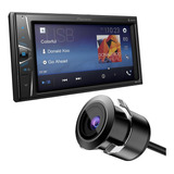 Estereo Pantalla Pioneer Mvh 215 Tactil Doble Din + Camara