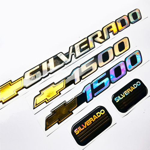 Emblemas Chevrolet Silverado 1500 Tornasol Foto 4