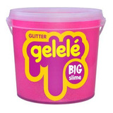 Slime Big Balde Gigante 1,5kg Gelelé Glittler Escolha A Cor