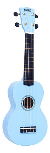 Ukelele Soprano Serie Rainbow Mahalo Ukuleles Mr1bk Azul Cla