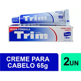 Kit 2x1 Creme Cabelo Tratamento Hidratante Trim Lavanda 65g