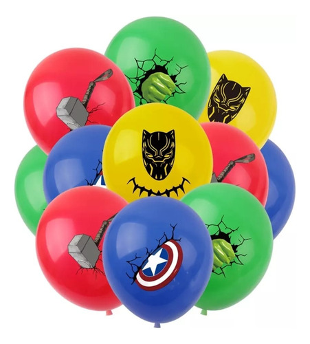 Set De Globos Látex Diferentes Diseños Infantiles 2