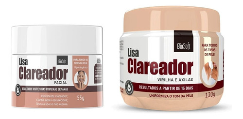 Tratamento Para Clarear Virilha E Axila + Clareador Facial 