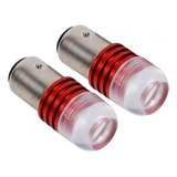 2 Unidades Rojo 1157 2357 Estroboscópico Intermitente Led Pr