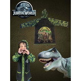 Piloto Para Chicos Dinosaurio Infantil Jurassic Vs Lluvia Y+