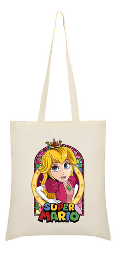 Bolsa Totebag Super Mario Bros - Peaches Anime 