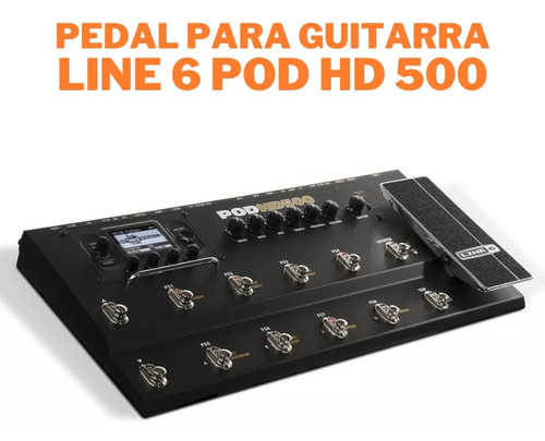Pedal Para Guitarra Line-6 Pod Hd500