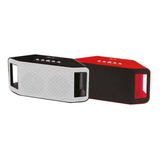 Parlante Bluetooth Portatil Dbs110 Rojo/negro - Crazygames