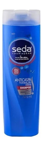 Kit 6 Shampoo Seda Anti Caspa Hidratação Diária - 325ml Cada