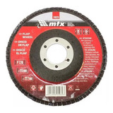 Kit 10 Disco Lixa Flap 4.1/2 115mm Grão 120 Metal 740329 Mtx