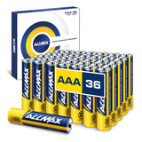 Allmax - Baterias Alcalinas Aaa De Maxima Potencia (36 Unida